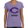 Women's V-Neck Fine Jersey Tee Thumbnail