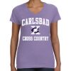 Women's V-Neck Fine Jersey Tee Thumbnail