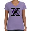 Women's V-Neck Fine Jersey Tee Thumbnail