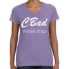 Women's V-Neck Fine Jersey Tee Thumbnail