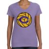 Women's V-Neck Fine Jersey Tee Thumbnail