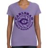 Women's V-Neck Fine Jersey Tee Thumbnail