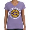 Women's V-Neck Fine Jersey Tee Thumbnail