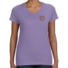 Women's V-Neck Fine Jersey Tee Thumbnail