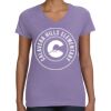Women's V-Neck Fine Jersey Tee Thumbnail