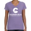 Women's V-Neck Fine Jersey Tee Thumbnail