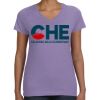 Women's V-Neck Fine Jersey Tee Thumbnail