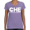 Women's V-Neck Fine Jersey Tee Thumbnail