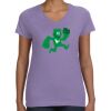 Women's V-Neck Fine Jersey Tee Thumbnail