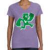 Women's V-Neck Fine Jersey Tee Thumbnail
