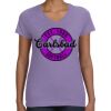 Women's V-Neck Fine Jersey Tee Thumbnail