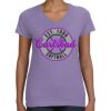 Women's V-Neck Fine Jersey Tee Thumbnail