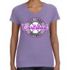 Women's V-Neck Fine Jersey Tee Thumbnail