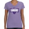 Women's V-Neck Fine Jersey Tee Thumbnail