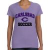 Women's V-Neck Fine Jersey Tee Thumbnail