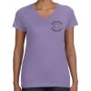 Women's V-Neck Fine Jersey Tee Thumbnail