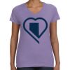 Women's V-Neck Fine Jersey Tee Thumbnail