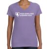 Women's V-Neck Fine Jersey Tee Thumbnail