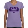Women's V-Neck Fine Jersey Tee Thumbnail