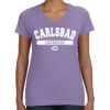 Women's V-Neck Fine Jersey Tee Thumbnail
