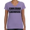 Women's V-Neck Fine Jersey Tee Thumbnail