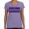 Women's V-Neck Fine Jersey Tee Thumbnail