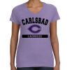 Women's V-Neck Fine Jersey Tee Thumbnail