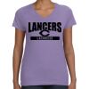 Women's V-Neck Fine Jersey Tee Thumbnail