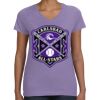 Women's V-Neck Fine Jersey Tee Thumbnail