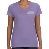 Women's V-Neck Fine Jersey Tee Thumbnail