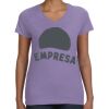 Women's V-Neck Fine Jersey Tee Thumbnail