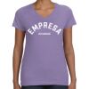 Women's V-Neck Fine Jersey Tee Thumbnail