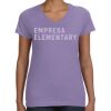 Women's V-Neck Fine Jersey Tee Thumbnail