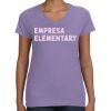 Women's V-Neck Fine Jersey Tee Thumbnail