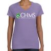 Women's V-Neck Fine Jersey Tee Thumbnail